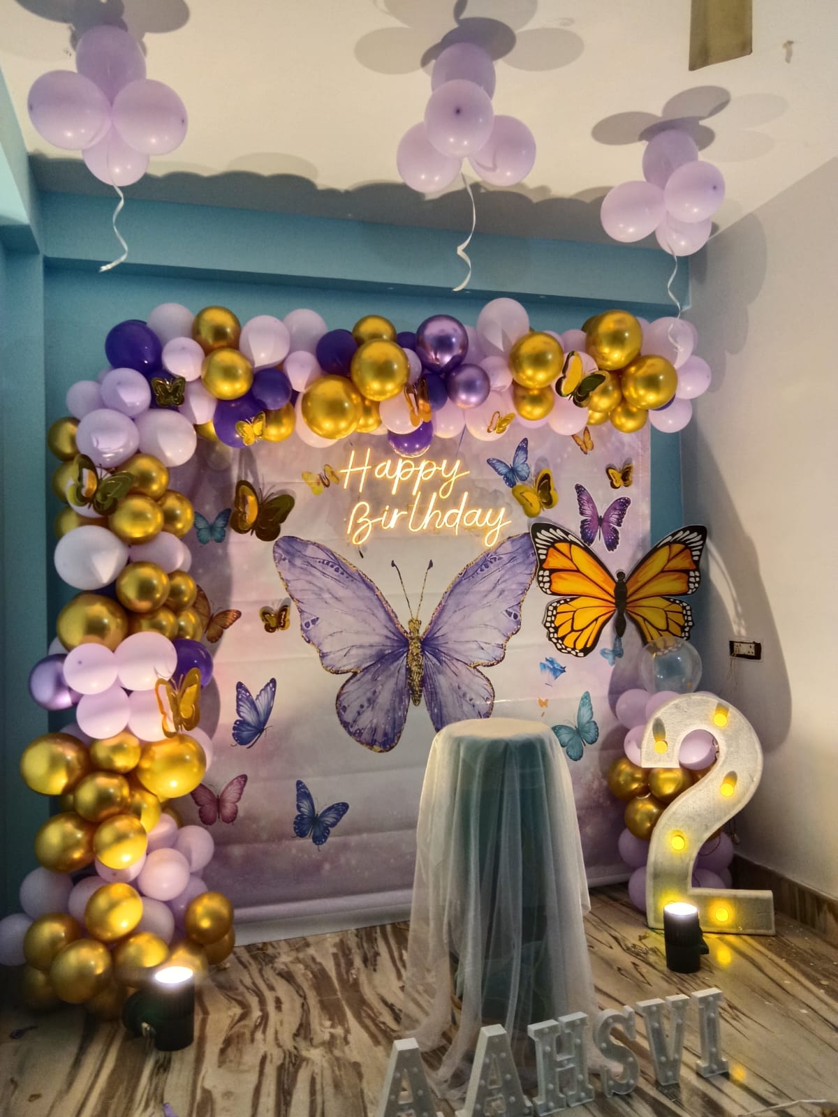 Butterfly 2nd Birthday — Aahsvi