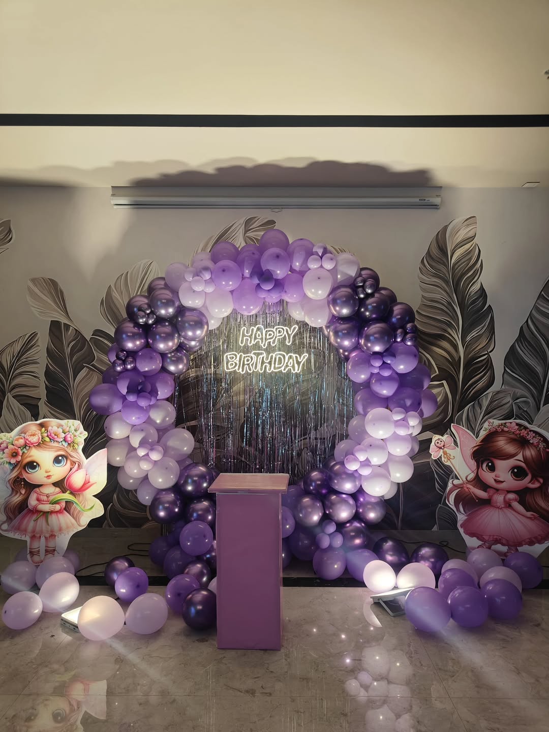 Fairy Princess Purple Ombre Ring Birthday