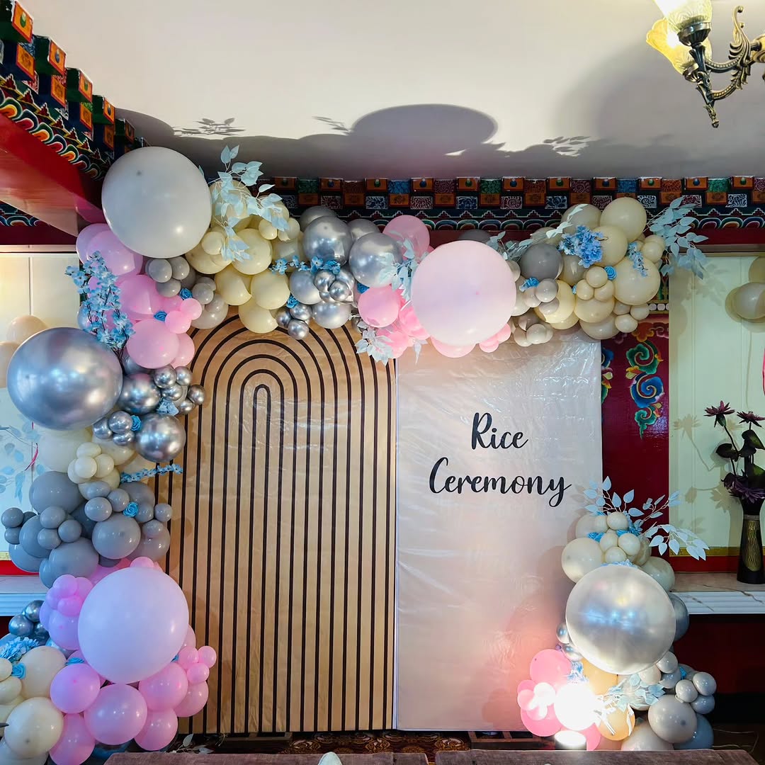 Boho Rattan 'Rice Ceremony' Arch Backdrop