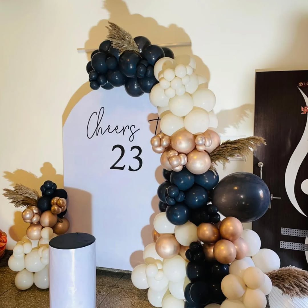 Cheers to 23 Arch Backdrop