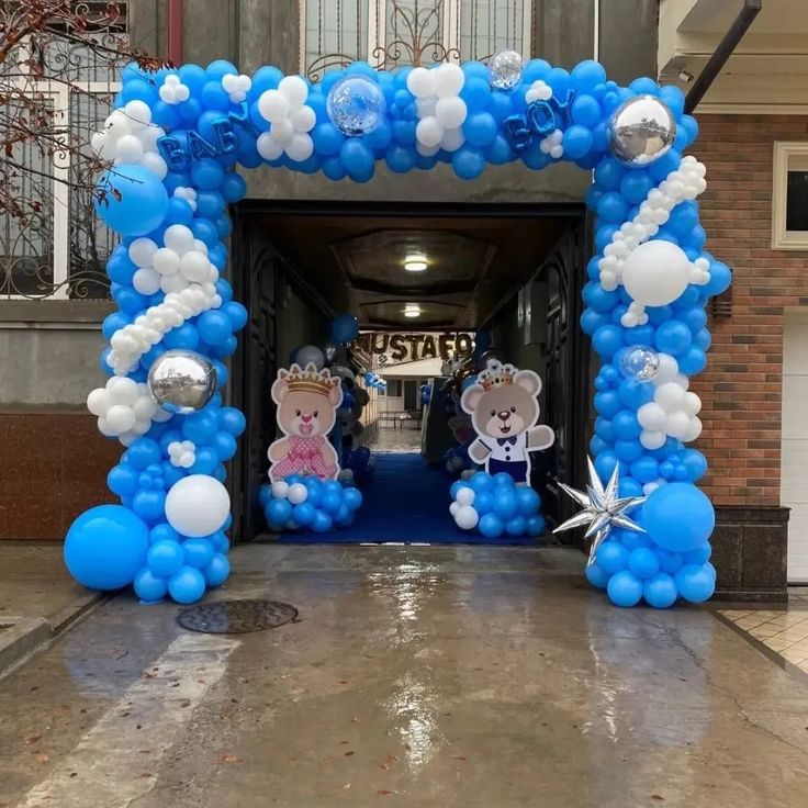 Royal Blue Baby Boy Grand Gate