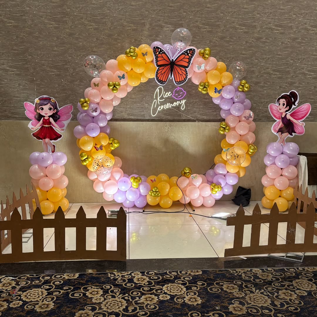 Butterfly & Fairy 'Rice Ceremony' Ring Setup