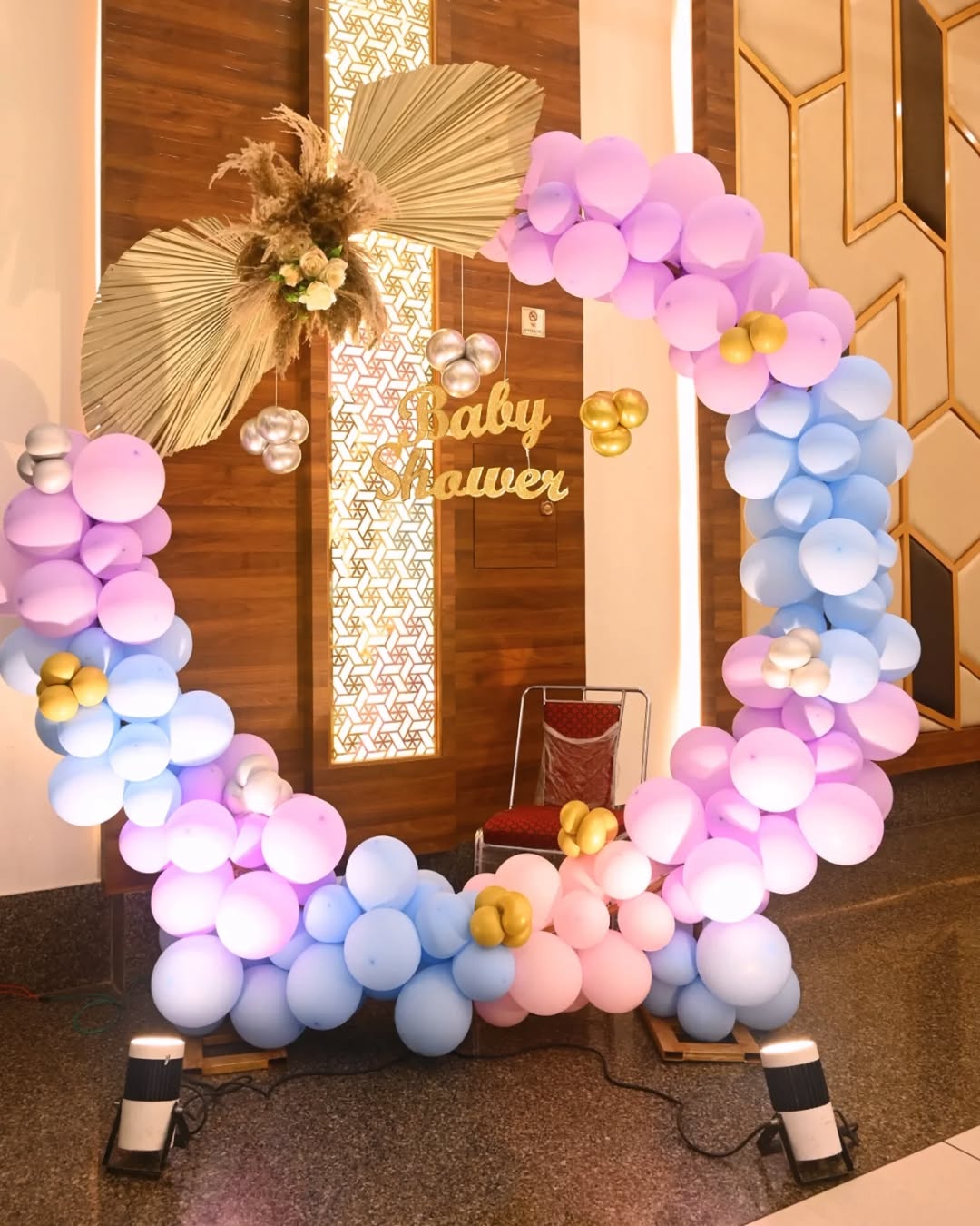 Pastel Pampas Ring Baby Shower