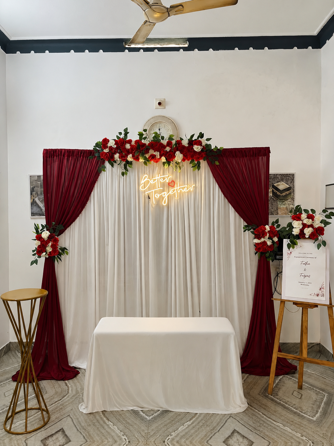 Premium Engagement Decoration