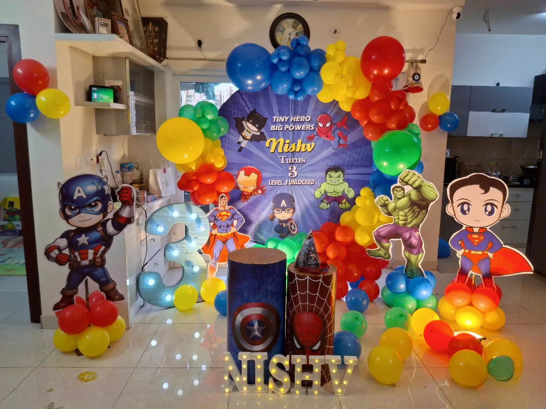 Tiny Hero Big Powers Superhero 3rd Birthday