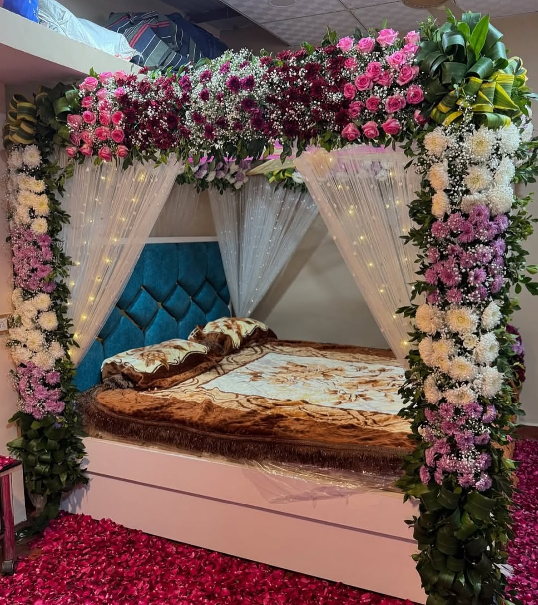 Rose Garden Canopy First Night Decoration