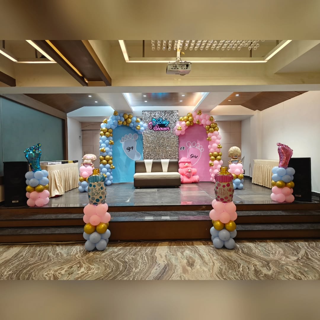 'Boy or Girl' Gender Reveal Grand Banquet Stage