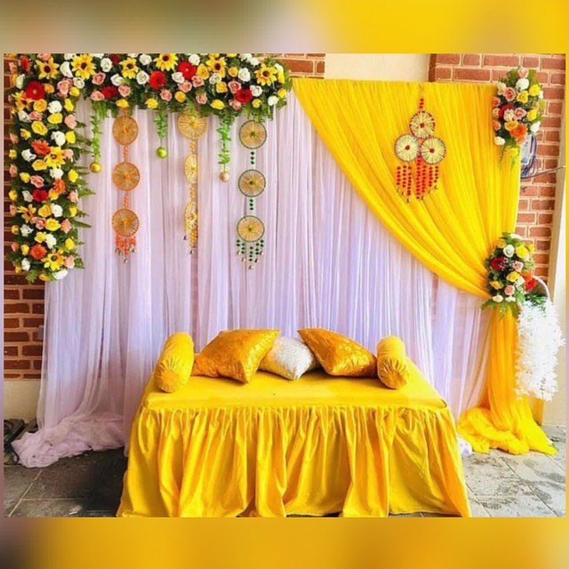 Dreamcatcher Haldi Backdrop