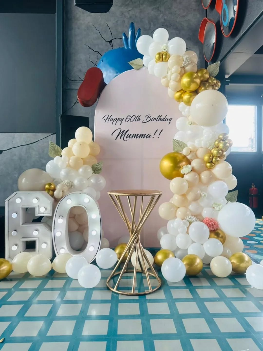 Happy 60th Birthday Mumma Setup