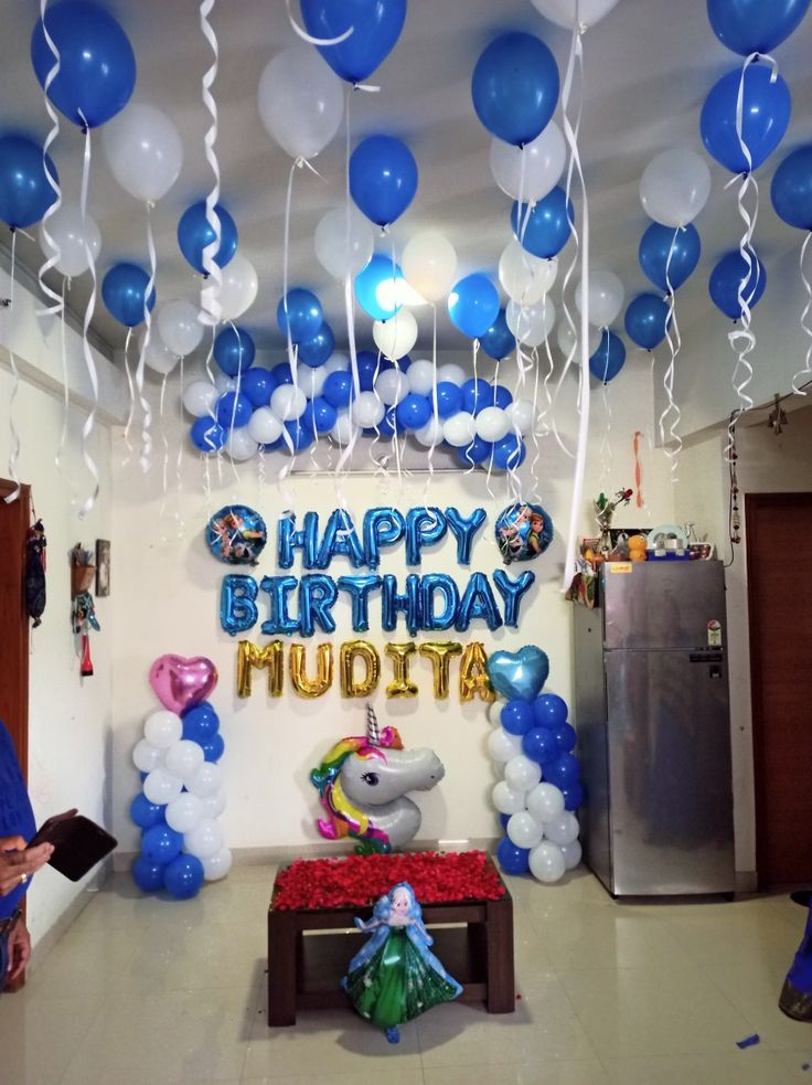 Frozen Mudita Ceiling Balloon Surprise