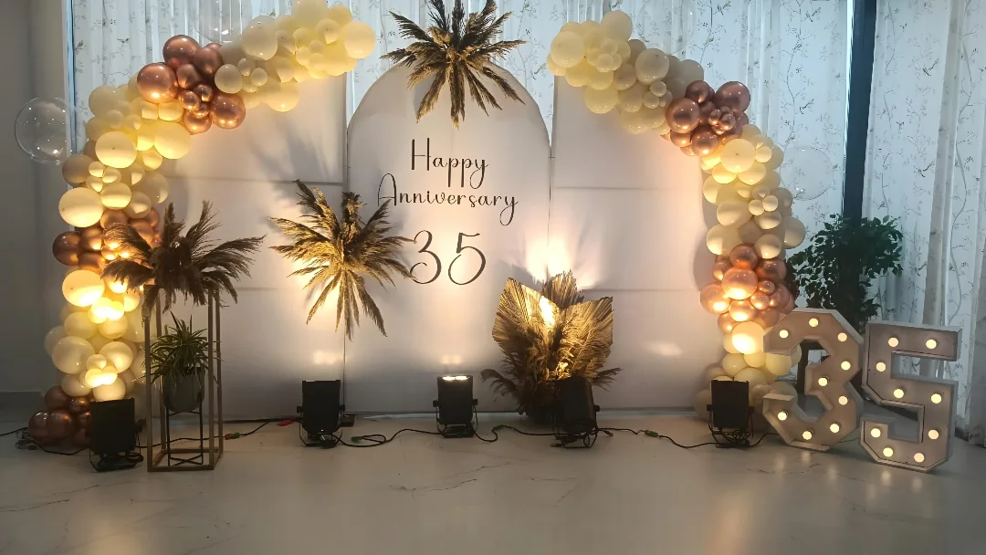 Luxury Anniversary Decoration